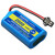 HUAYPG 电池组【【ph2.0 B序】3.7V【1000mah】14500+充电线 2件价格】电动玩具车四驱2节并联锂电池