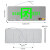 安全出口201不锈钢薄款指示牌通道消防应急疏散出口led标志 促销款0.68不锈钢双面[带字单向