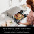 NINJASP351 Foodi 15合1智能家庭烤箱双热空气油炸台面烤箱带探针 多 1L 庭大小容量