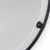 捷邦亚克力2.0半球面反光镜凸面广角镜超市防盗镜开阔视野安全镜 二分之一吸顶装50cm