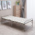 JPHZNB适用于钢丝单人床老人折叠床结实铁架子90公分的一米宽的老式 加固铁条床73宽+丝绵垫