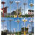 大型户外景观市政路灯定制做公园道路灯杆园林小区高杆灯路灯厂家 太阳能庭院灯