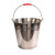 山顶松 实验室用采样桶留样桶 不锈钢取样桶 不锈钢提桶 煤样桶 污水桶 28cm特厚8L