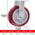 6英寸聚氨酯万向轮4/5/8英寸重型工业脚轮板车手推车轱辘刹车转定向轮 8寸定向