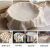 盖馒头的棉布包袱蒸馒头的抹布垫布食品级厨房用纱布蒸馍布笼盖布 60*60厘米 (5片)