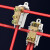 T型线夹大功率免断线分线器 导线分流器快速接头16平三通接线端子 ZKT1电镀