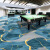 满铺酒店球房加厚隔音防火地毯桌球室可加LOGO商用台球厅地毯专用 QH-05 固定4米宽（1平方米的单价