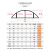 铸固 铝合金线槽 防踩明装走线槽半圆弧形金属自粘地线槽地板电线压线槽 耐踩4号 1米/根