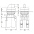 TAYEE天逸LA42XL3 -20/B 二 三档长柄选择开关 两常开自锁旋钮LX2 LA42XL3A-20/B(自复位)