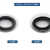 欧赛特黑猫邦驰超高压清洗机洗车机泵头配件橡胶主副水封密封圈件 橡胶16-23-5.5mm单个