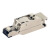 西门子profinet以太网线接头rj45四芯6GK1901-1BB10-2AA0水晶头 6GK1901-1BB10【4芯180°直头】