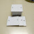 定制标准86底盒空白塑料面板明装盒暗盒通用盖板墙壁开关插座线盒 中间无孔86型标准盖板
