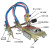 好运马（HAOYUNMA）上海华威CG1-100半自动火焰切割机直线割圆两用双头气切割机轨道 加长横移齿条1.2米