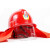久匀 97款消防头盔 防火防砸安全帽安全头盔微型消防站战斗头盔 红色 可调节