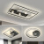 颜质主义LED客厅灯简约现代大气全屋套餐组合北欧创意灯具新款大厅吸顶灯 1 包安装 2室1厅 小户型精选  三色变光
