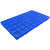 山顶松 防潮垫板 塑料栈板组合式地台板仓库地垫板 新-款蓝加厚60*40*3cm