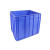 塑料水箱塑料桶水产箱物料盒零件盒整理框水桶方形带盖子 140K(红色)74*53.5*41.5cm