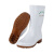 白色雨鞋男士厂专用雨靴女士中筒高筒食堂工作水鞋卫生胶套鞋 qy白色雨鞋中筒（女） 37
