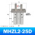鑫官 气动手指气缸 加长型MHZL2-25D 手指平行夹 气爪机械手配件 缸径25 手指气缸 MHZL2-25D(加长型)