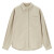 佐丹奴（Giordano）衬衫女装纯棉灯芯绒梭织宽松单口袋长袖休闲衬衫13342801 94 城堡灰杏(单口袋) XL
