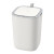  EKO 智能垃圾桶卫生间客厅厨房大号带盖 EK6288P-WH-12L亚光白12L