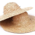 英格杰家英格杰家 竹编安全帽夏季透气工地铁路施工防护帽 小麦色 （44-46cm） 