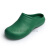 手术室专用拖鞋包头防护耐磨劳保鞋工厂工作鞋厚底软底不累脚护士上班 绿色 L(38-39)
