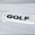 曜添一汽大众高尔夫字标后字牌车贴高尔夫6 7 7.5车标装饰贴 字母 一汽大众+GOLF（适用高6）