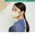 日本mascode薄款透气美颜撞色耳绳3D立体高颜值防脱妆女口罩 Mascode奶茶+黑绳7枚M码 新色 均码