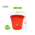 加厚耐摔红桶大容量手提塑料水桶洗衣桶泡脚钓鱼桶家用熟胶储水桶 15L大海桶无盖直径32.3