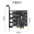 定制PCIE转USB扩展卡PCI-E转四口usb3.0转接卡免供电win10免驱NEC 四口usb3.0VIA805