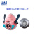 SHIGEMATSU日本重松制作所TW01SC防尘防毒口罩焊接防烟矿山打磨喷漆涂装 粉色主体+T2防粉尘芯一个 M