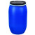 法兰桶加厚200L铁箍带盖子发酵密封桶级圆桶30升泔水化工塑料桶 30升铁箍桶（加厚）