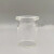 玻璃开口反应釜圆平底筒型球形反应器500/1000/不锈钢法兰反应瓶 筒形平底反应瓶500ml