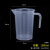 量杯加厚带刻度的塑料透明100ml500ml1000ml5000ml厨房烘焙工具 5000ml