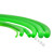 聚氨酯粗面圆带粘接圆形皮带O型传动带绿色可接驳PU圆带 高品质绿色粗面6mm(1米价)