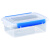 保鲜盒食品级冰箱专用商用食堂摆摊收纳盒塑料长方形密封盒子带盖 透明加高款303（约：8.7L）带扣款
