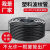 电线套管保护软管开口的波纹管软管PE塑料电线保护套管黑色尼龙可开口螺纹管蛇皮管穿线管 D18.5100米)14.3mm