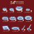 参宝 中式碗碟套装青花瓷碗筷盘子组合餐饮送礼乔迁套装高档餐具套装 32件套（6人份豪华配置）