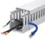 LYHCPVC线槽明装灰色塑料配电箱布线槽网线电线电缆理线阻燃pvc行线槽 30*35粗齿 1米单价
