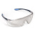 霍尼韦尔（Honeywell）S300A 护目镜300112男女防风防尘防雾颗粒冲剂防护眼镜蓝款银色