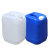 冰禹 塑料水桶 化工桶 化工耐酸碱抗腐蚀塑料桶 方型蓝色25L BYxx-256