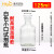 广口瓶玻璃试剂瓶酒精罐实验室毛口玻璃瓶白色细口瓶磨口空瓶密封 125ml透明小口