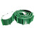 PVC绿色T型挡板输送带隔条工业皮带梯形导条防跑偏流水线爬坡横条 绿色T70高70mm 一米