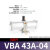 增压阀VBA10A02气体增压泵VBA20A03储气罐20L38LVBA VBA43A-04 无配件