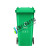 户外垃圾桶商用大号餐饮厨房干湿分类240l升环卫桶带盖120L室外用 32L绿色无轮    加厚款 240L蓝色带轮加厚款可回收物