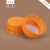 佳叶橙色-常规圆瓶方桶盖配铝箔垫片单卖防盗保险盖实验室专用密封盖