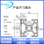 工业3030铝型材铝合金型材流水线设备框架铝欧标3030边框支架子 欧标3030N1-2.0