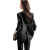 皮尔卡丹黑色西装外套女春秋休闲时尚职业正装小众设计感高级炸街西服套装 [单件]黑色西装外套 S (85-95斤)