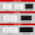德力西118型开关插座白色12十二孔厨房多孔9九孔十五孔多墙壁面板 四开双切（三位）